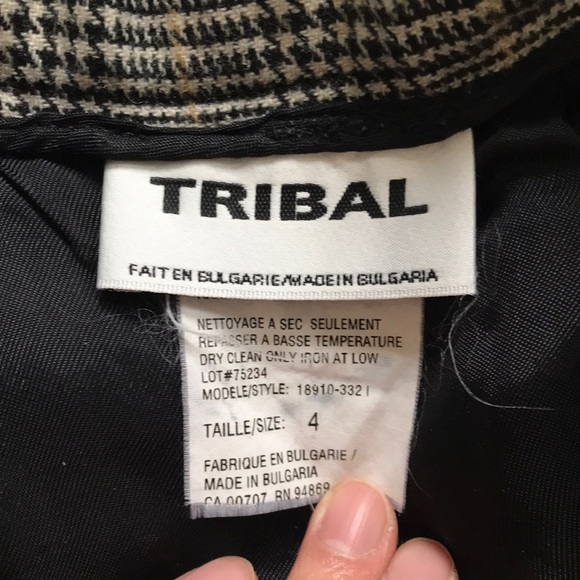 Wool plaid pants - Picture 5 of 11